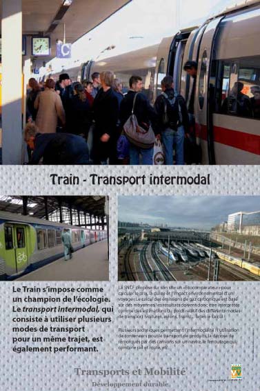 Exposition mobilité  Trains - Transports intermodal