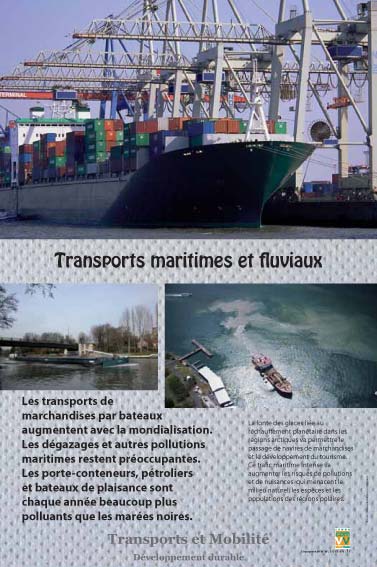 Exposition mobilité Transports maritimes et fluviaux