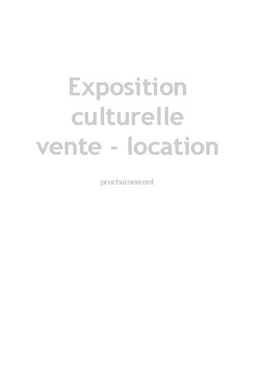 exposition culturelle